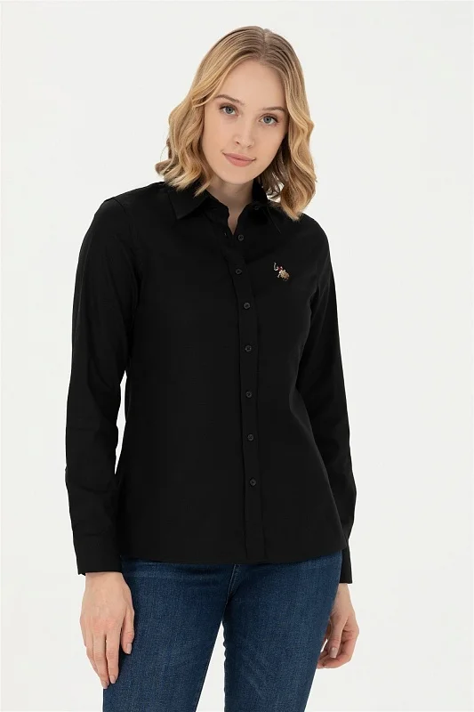 Рубашка из хлопка приталенная - G082SZ0040CRISCOLOR023K Сорочка жен. (VR046, 40)