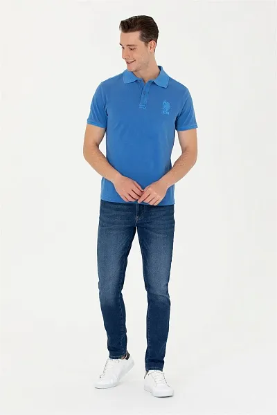 Футболка-поло из хлопка - G081SZ0110TJ01IY023 Футболка муж. (VR045, S)