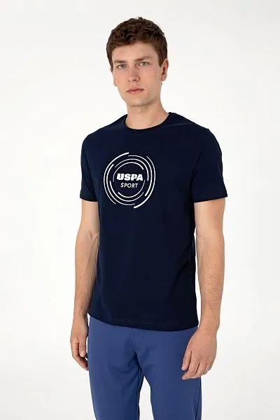 Футболка из хлопка с принтом - G081SZ0110S_UNKA Футболка муж. (VR033, XS)
