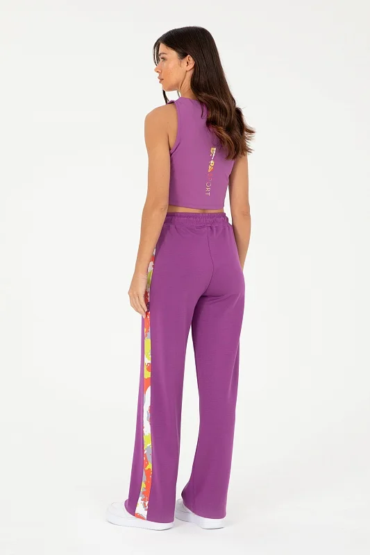 Спортивные брюки широкие - G082SZ0OP0PIRGU-S Брюки спорт. жен. (VR038, XL)