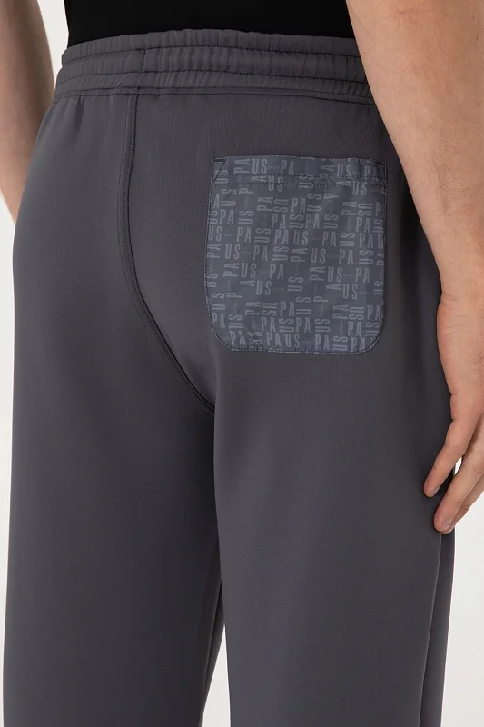 Спортивные брюки на манжетах - G081SZ0OP0S_HANKAS Брюки спорт. муж. (VR006, XS)