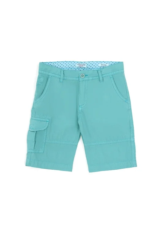 Шорты из хлопка для мальчиков - G083SZ0310PURVISKIDS Бермуды муж. детс. (VR090, 9_10)