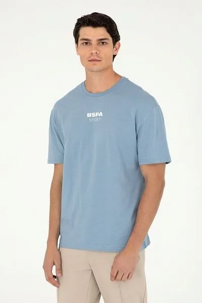 Футболка из хлопка с надписью - G081SZ0110WON Футболка муж. (VR028, XL)