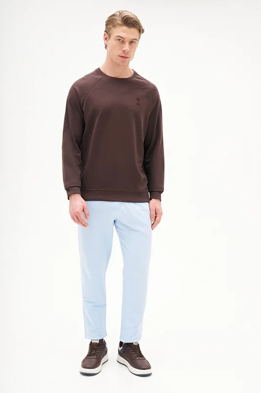 Свитшот однотонный с логотипом - G081SZ0820ART_OUTGRARDOSK25 Толстовка муж. (VR084, XS)