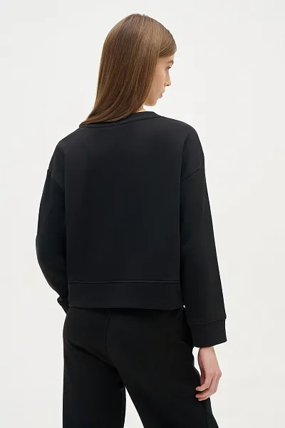 Свитшот с хлопком укороченный - G082SZ0820R_FELTA_SK024 Толстовка жен. (VR046, L)