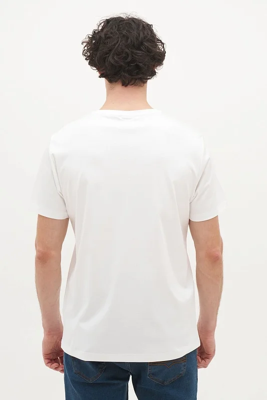 Футболка из хлопка с логотипом - G081SZ0110ART_TS01 Футболка муж. (VR013, 3XL)