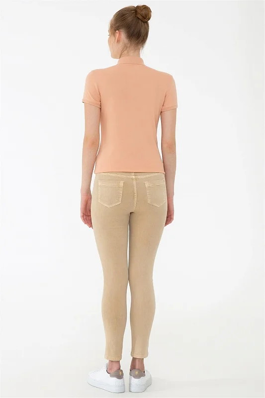 Джинсы зауженные - G082SZ0780LINORE21Y Брюки жен. (VR085, 42)