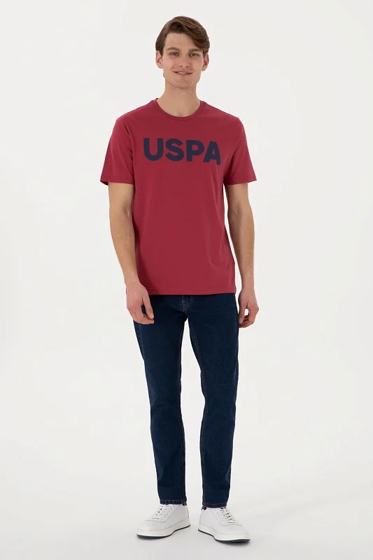 Футболка из хлопка с надписью - G081SZ0110GEARTIY025 Футболка муж. (VR223, L)