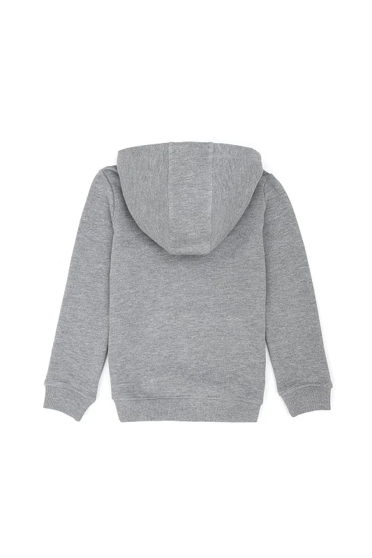 Худи с нашивкой для мальчиков - G083SZ0820JAXELSK023 Толстовка муж. детс. (VR086, 9_10)