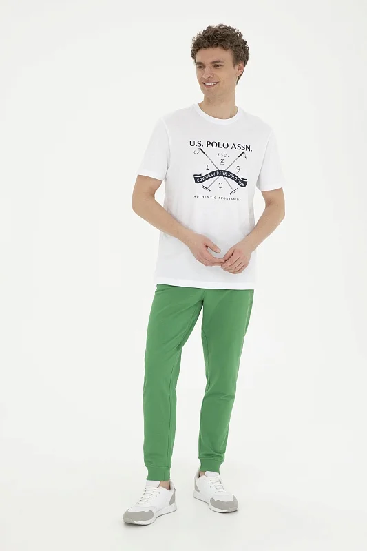 Спортивные брюки на манжетах - G081SZ0OP0BAMATAXIY024 Брюки спорт. муж. (VR054, XS)