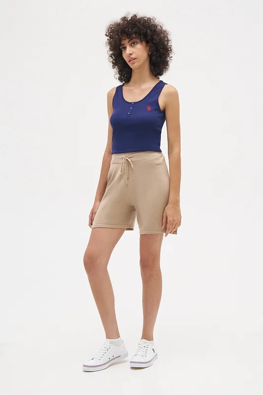 Шорты трикотажные на кулиске - G082SZ0TH0REVAT Кардиган жен. (VR122, XL)