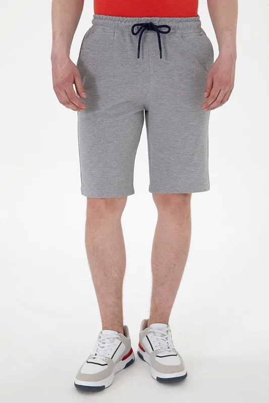 Шорты спортивные на кулиске - G081SZ0OS0MARKOIY025 Брюки спорт. муж. (VR086, S)