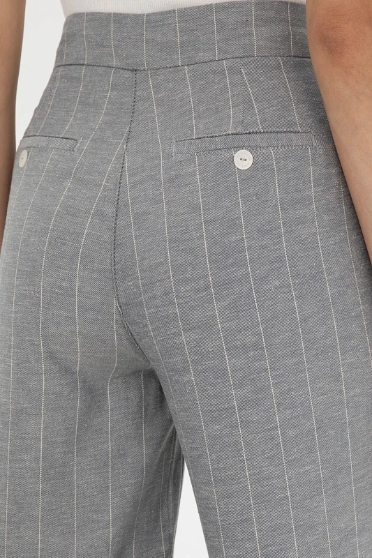 Брюки с добавлением льна широкие - G082SZ0780SIWAN-P Брюки жен. (VR036, 32)