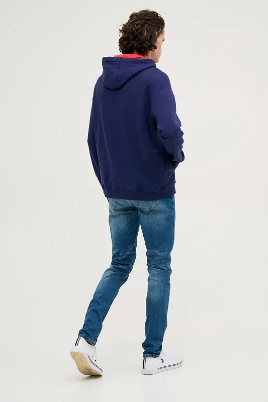 Худи с логотипом - G081SZ0820FEAL-R Толстовка муж. (VR033, S)