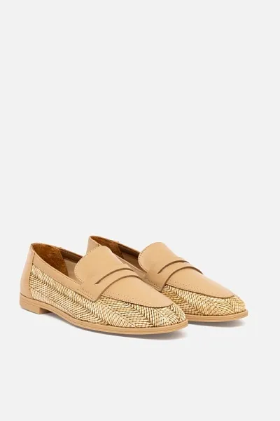 Лоферы комбинированные - S082SZ0330Y24HASTELE Обувь жен. (VR011, 36)