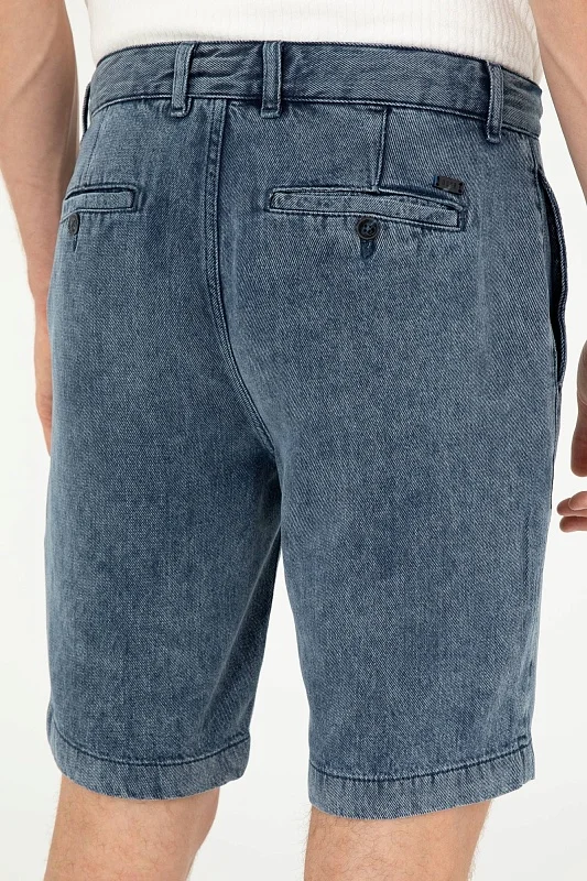 Шорты джинсовые из лиоцелла на кулиске - G081SZ0DB0EXC-TWILL Бермуда муж. (DN0022, 31)