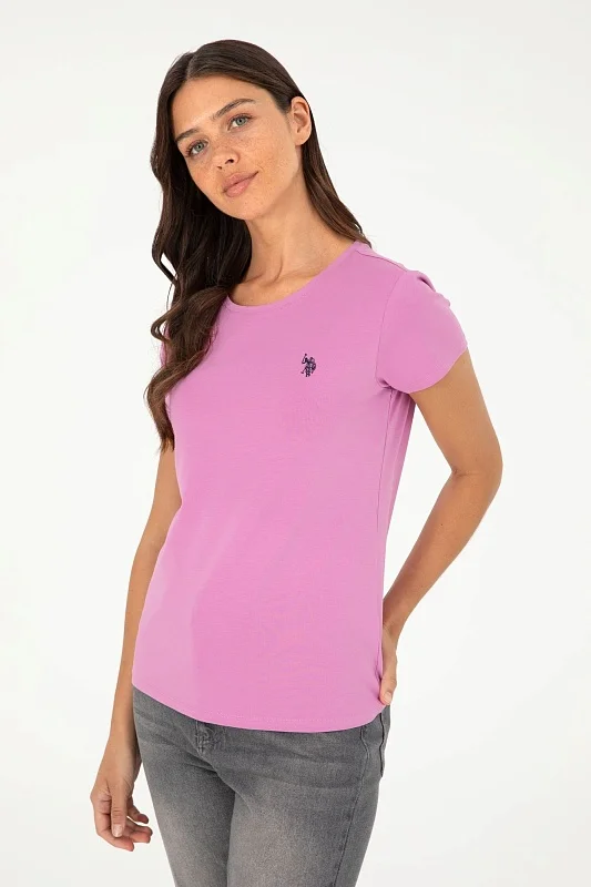 Футболка из хлопка с логотипом - G082SZ0110TO24 Футболка жен. (VR037, S)