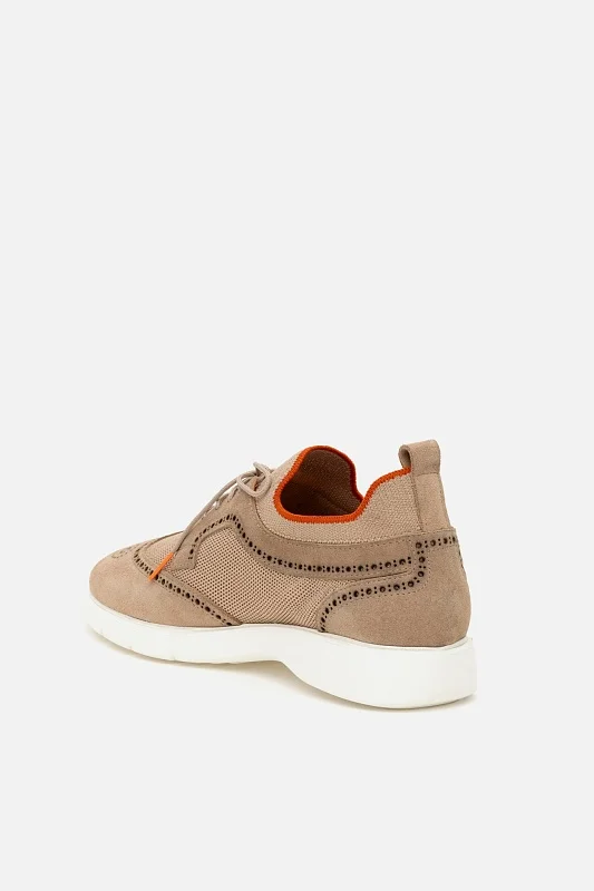 Кроссовки комбинированные кожаные с перфорацией - S081SZ0330Y24MONO Обувь муж. (VR011, 45)