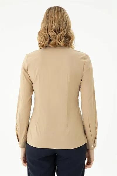 Рубашка классическая приталенная - G082SZ0040CRISY023K Сорочка жен. (VR085, 34)