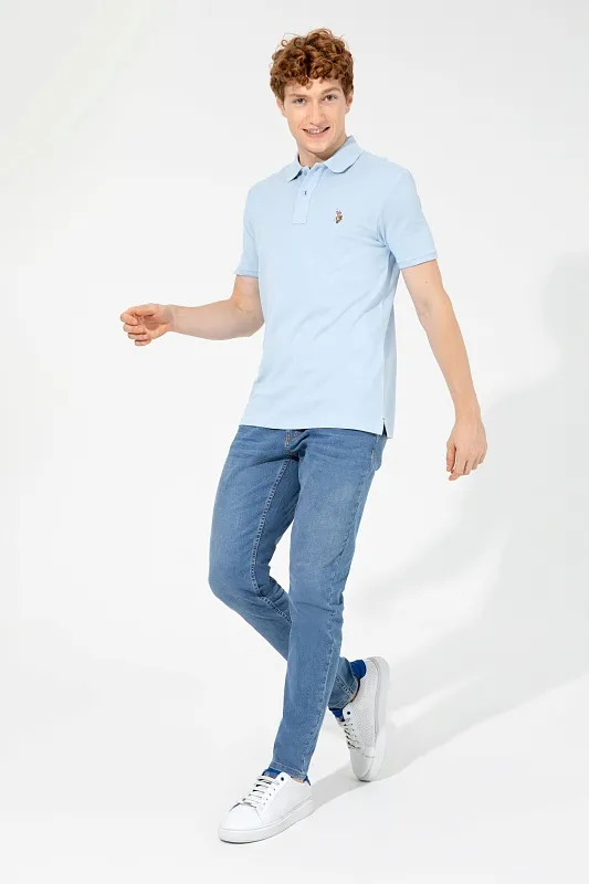 Футболка-поло из хлопка - G081SZ0110TP10IY024 Футболка муж. (VR003, XS)