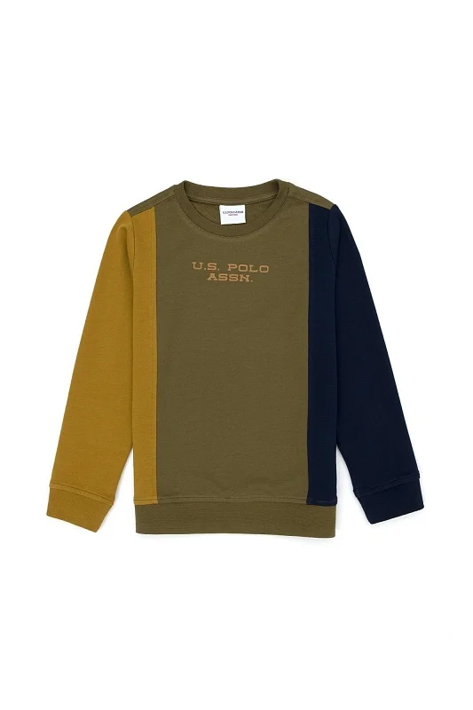 Свитшот с принтом для мальчиков - G083SZ0820SOLOMKIDS-E Толстовка муж. детс. (VR027, 9_10)