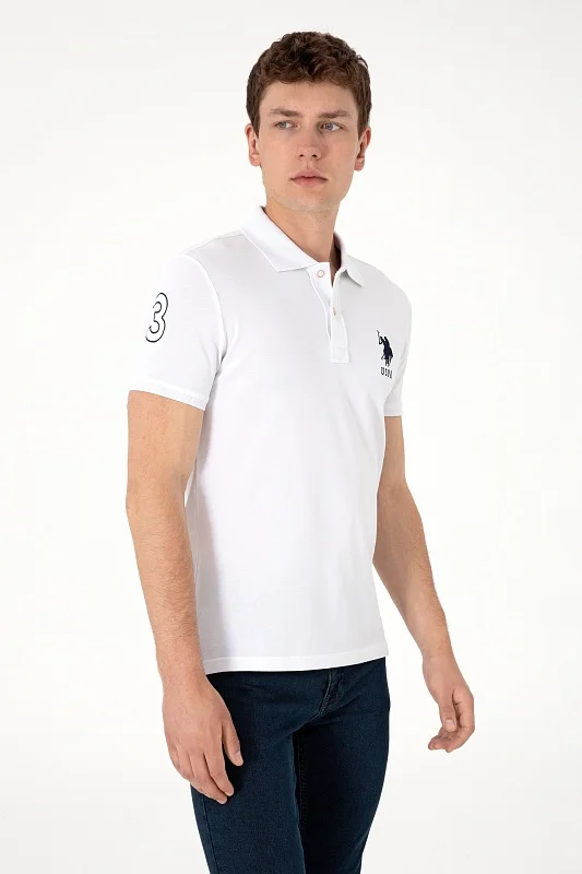 Футболка-поло из хлопка - G081SZ0110JIROIY025 Футболка муж. (VR013, M)
