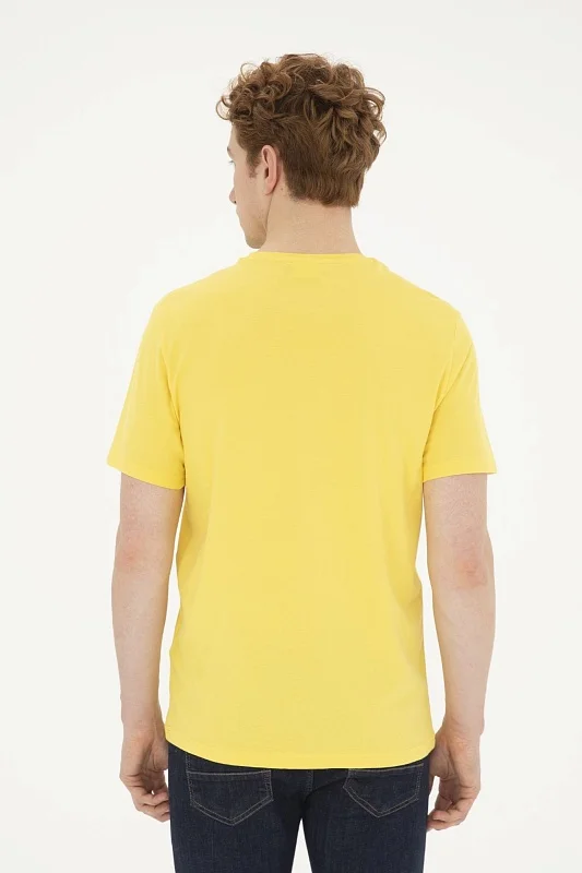 Футболка из хлопка с надписью - G081SZ0110GEARTIY024 Футболка муж. (VR044, 2XS)