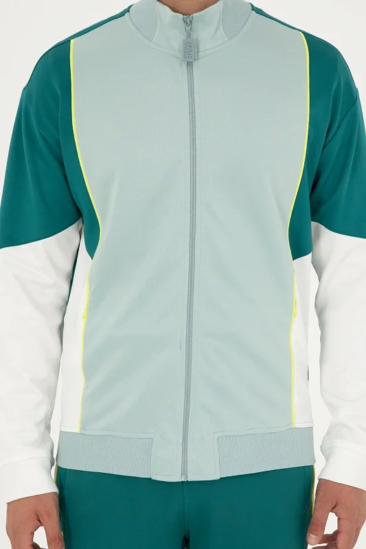 Толстовка на молнии без капюшона - G081SZ0820ATEMA Толстовка муж. (VR101, S)