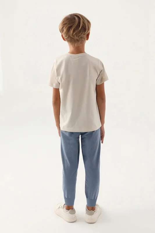 Футболка и спортивные брюки для мальчиков - G083SZ0HF0US1722 Костюм дом. муж. детс. (VR011, 7_8)