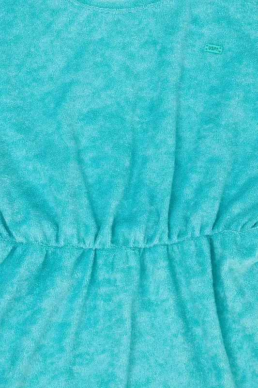 Платье махровое для девочек - G084SZ0750PEYOR Платье жен. детс. (VR090, 3_4)