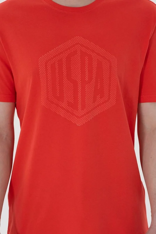 Футболка из хлопка с надписью - G081SZ0110GASTON Футболка муж. (VR213, XL)