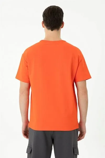 Футболка из хлопка с логотипом - G081SZ0110RC-LEDRA Футболка муж. (VR181, S)