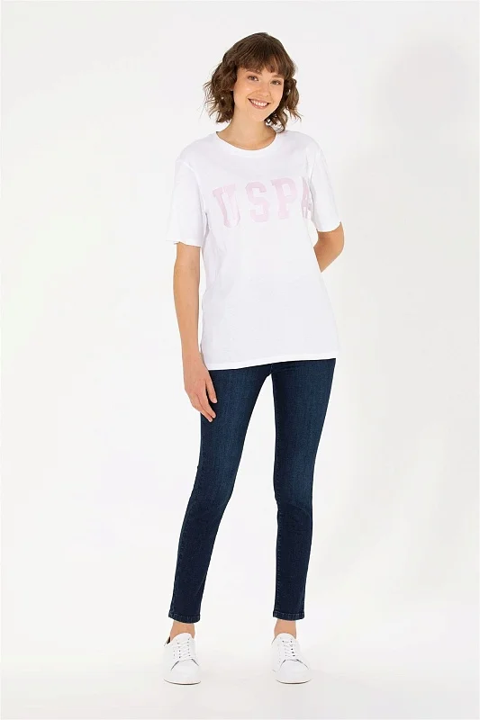 Футболка из хлопка с принтом свободная - G082SZ0110SEANIY23 Футболка жен. (VR013, 2XS)