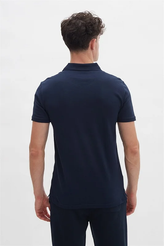 Футболка-поло из хлопка - G081SZ0110TP04IY021RL Футболка муж. (VR100, XS)