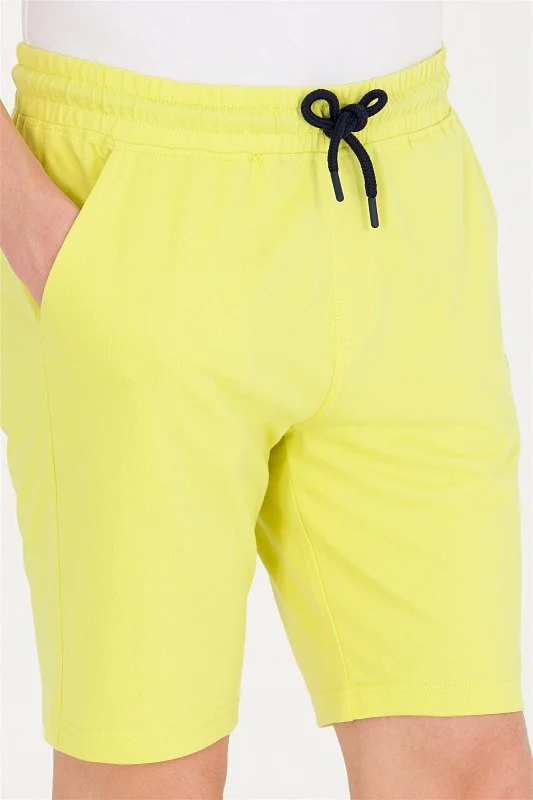 Шорты спортивные из хлопка с вышитым логотипом - G081SZ0OS0PARMEIY023 Брюки спорт. муж. (VR168, L)