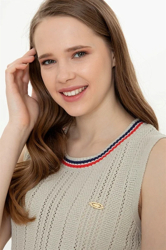 Топ вязаный - G082SZ0TK0RACHEL Кофта жен. (VR049, 2XS)