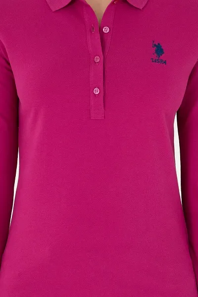 Поло с длинным рукавом из хлопка - G082SZ0820TPG_SK024 Толстовка жен. (VR023, XS)