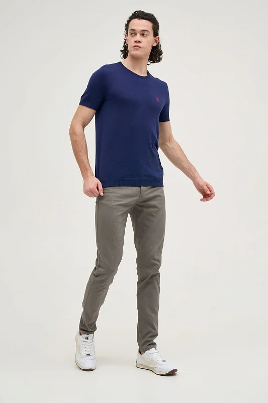 Футболка трикотажная из смесовой вискозы - G081SZ0TK0RAMCO-R Кофта муж. (VR033, XS)