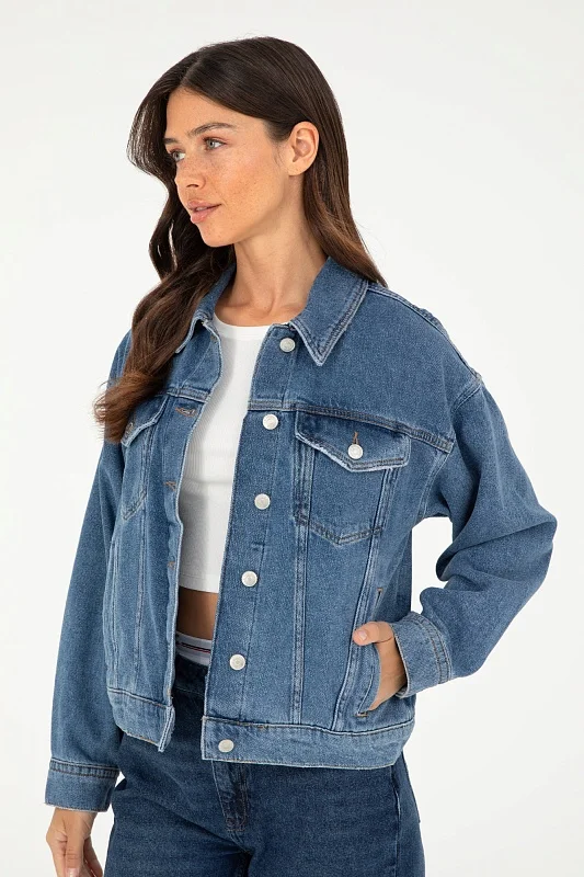 Куртка джинсовая - G082SZ0770PERKIS Куртка джинс. жен. (DN0022, 40)