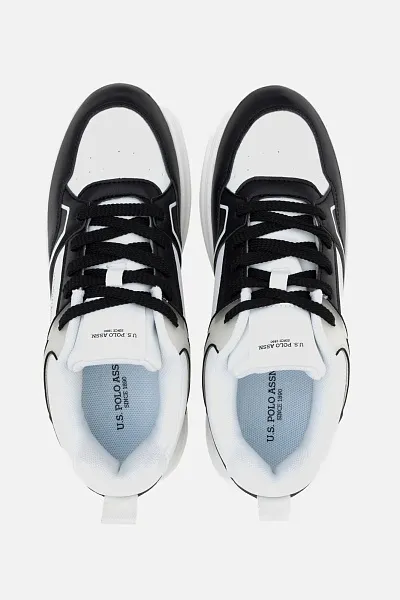 Кеды из экокожи комбинированные - S081SZ0330E_Y25LAGGEN_SNKR Обувь муж. (VR046, 45)