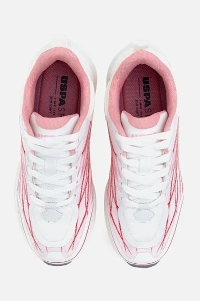 Кроссовки текстильные с узором - S082SZ0330S_Y25MILASE_SNKR Обувь жен. (VR041, 39)