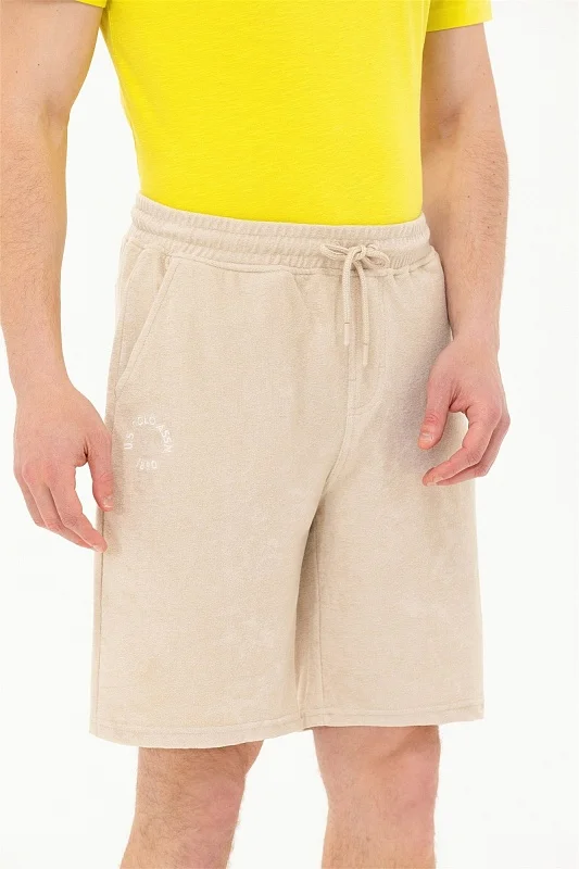 Бермуды спортивные из хлопка махровые - G081SZ0OS0MATE Брюки спорт. муж. (VR049, M)