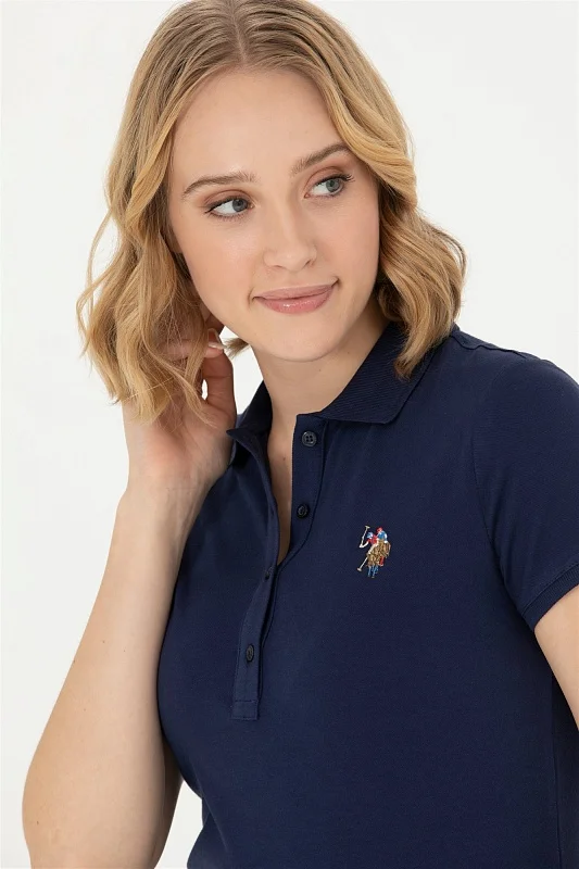 Футболка-поло из хлопка - G082SZ0110TP0123-CLR Футболка жен. (VR033, XS)