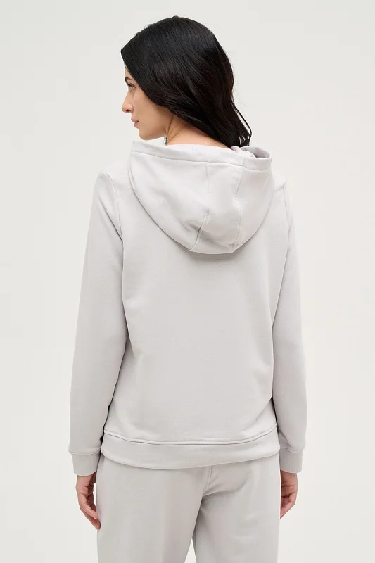 Худи с логотипом - G082SZ0820R-FECZA Толстовка жен. (VR001, XS)