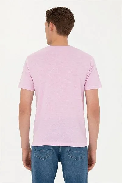 Футболка из хлопка с надписью - G081SZ0110ANDRIA Футболка муж. (VR211, XS)