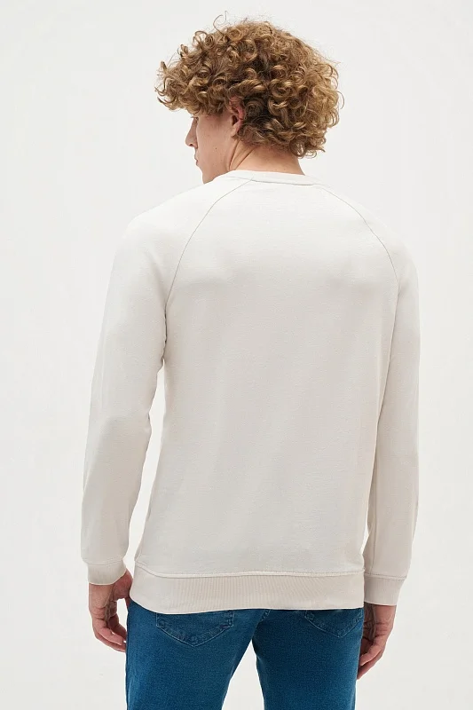 Свитшот из хлопка с логотипом - G081SZ0820GRARDOOUT_R Толстовка муж. (VR049, L)