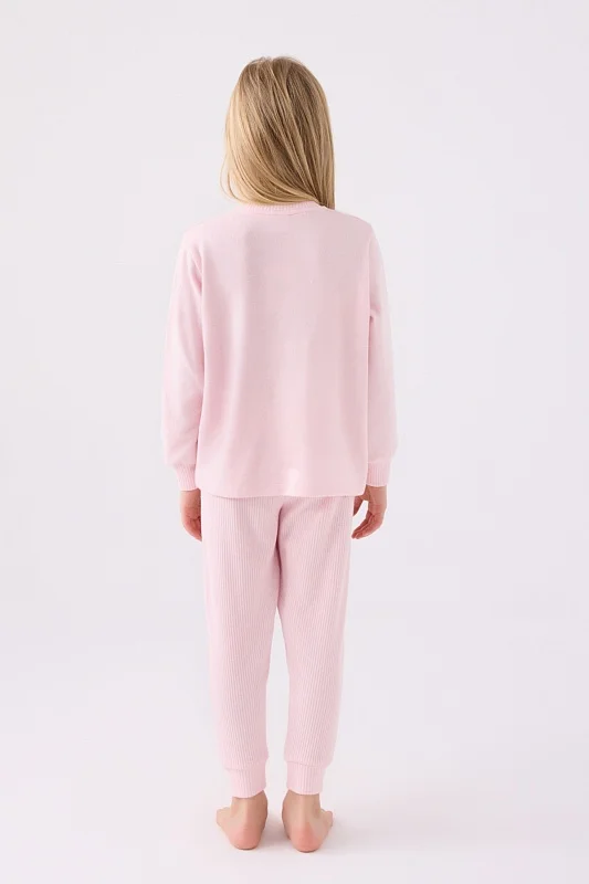 Пижама с длинным рукавом для девочек - G084SZ0HF0US1987 Костюм дом. жен. детс. (VR078, 10_11)