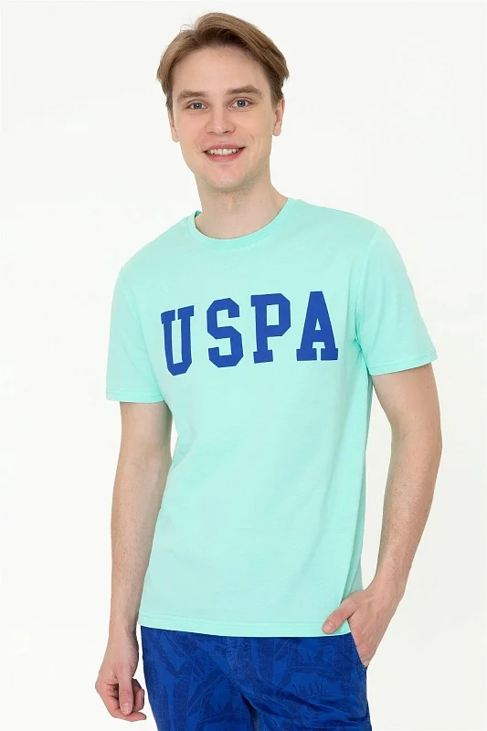 Футболка из хлопка с надписью - G081SZ0110GEARTIY021 Футболка муж. (VR090, S)