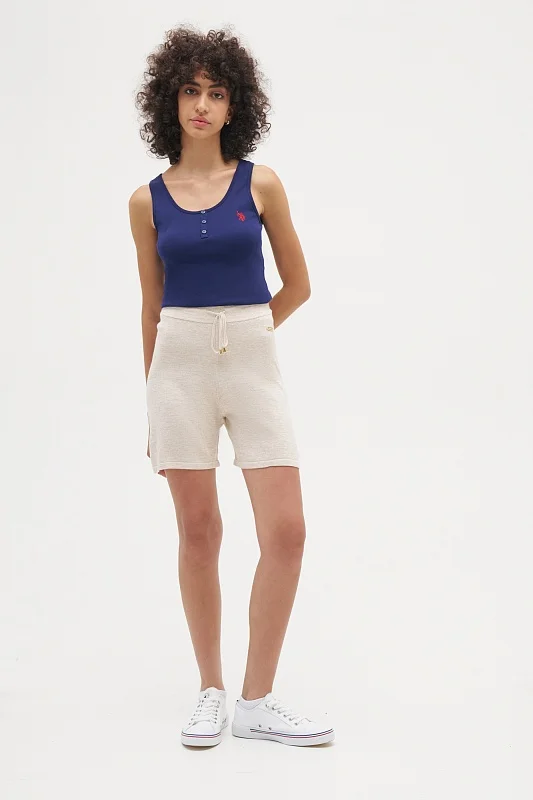 Шорты трикотажные на кулиске - G082SZ0TH0REVAT Кардиган жен. (VR159, XL)