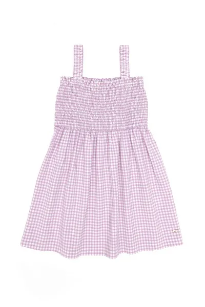 Сарафан в клетку для девочек - G084SZ0320GAV Платье жен. детс. (VR211, 4_5)
